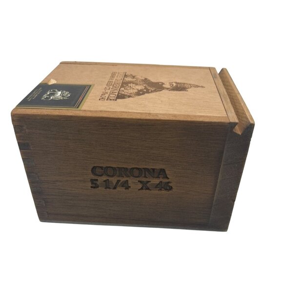 Wooden Cigar Box Set of 2 The Tabernacle Havana Lids Slide Cuban Different Sizes - Picture 3 of 8